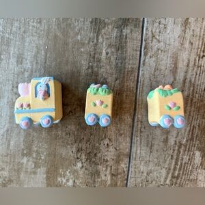 Vintage Easter Train Salt and Pepper Set